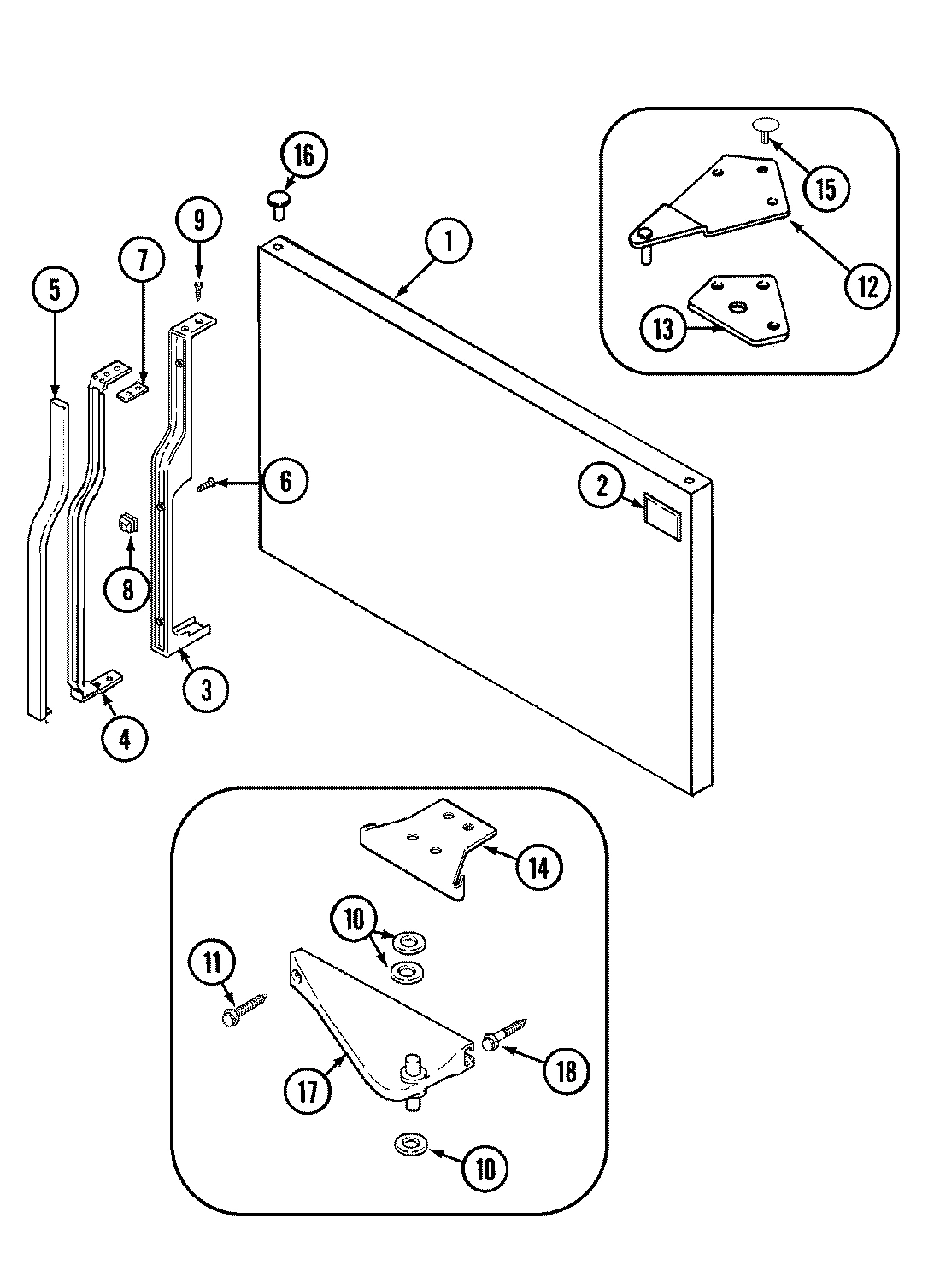 05 - FREEZER OUTER DOOR
