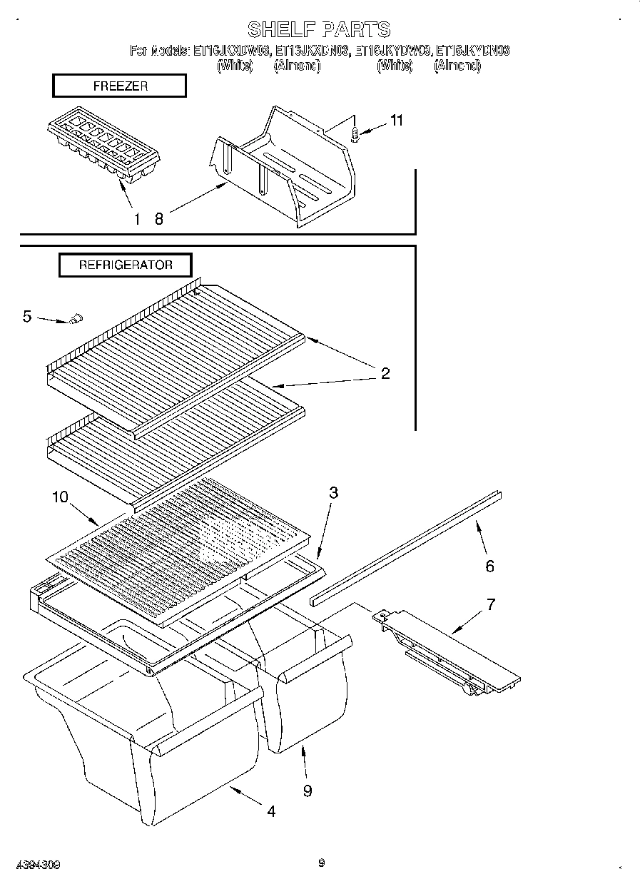 05 - SHELF, LIT/OPTIONAL