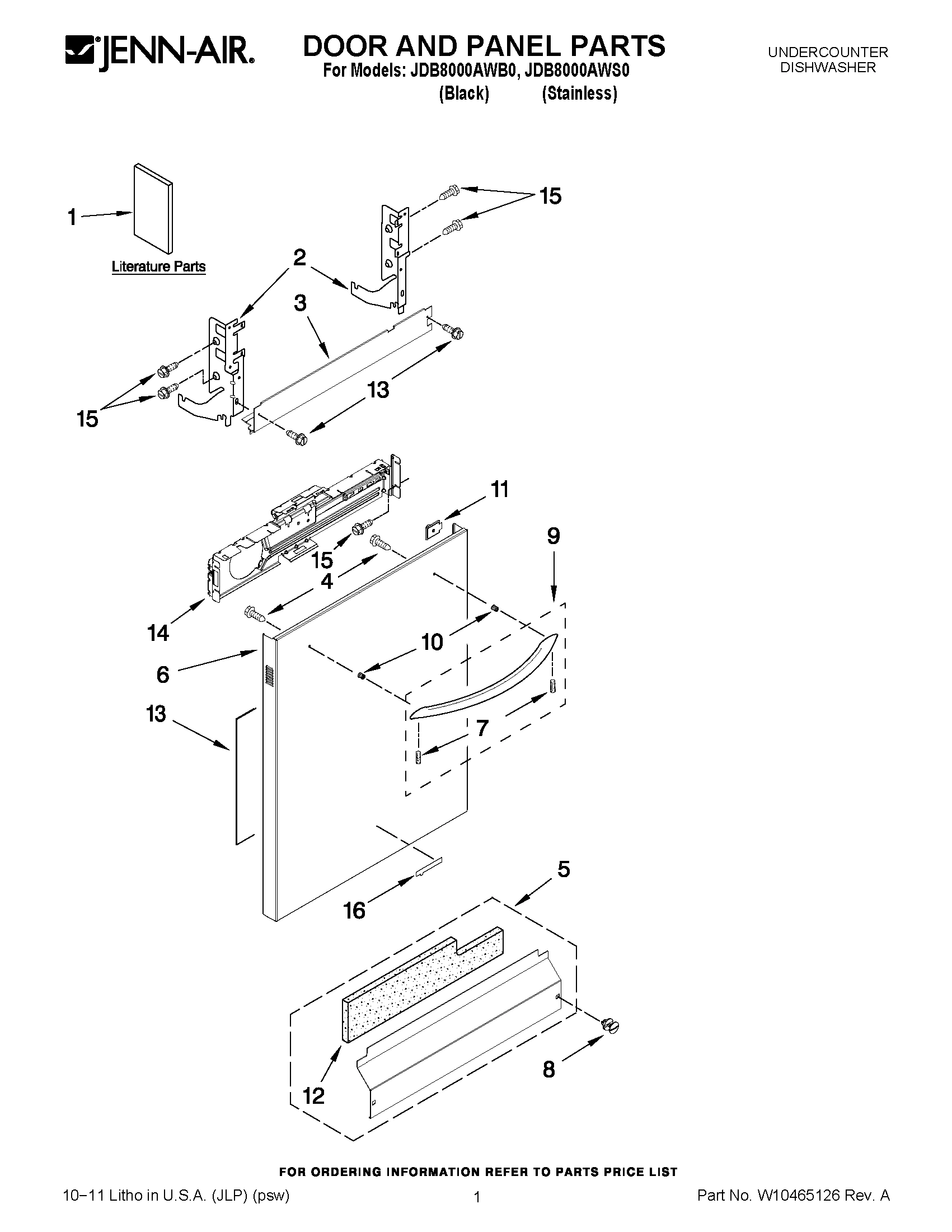 01 - DOOR AND PANEL PARTS