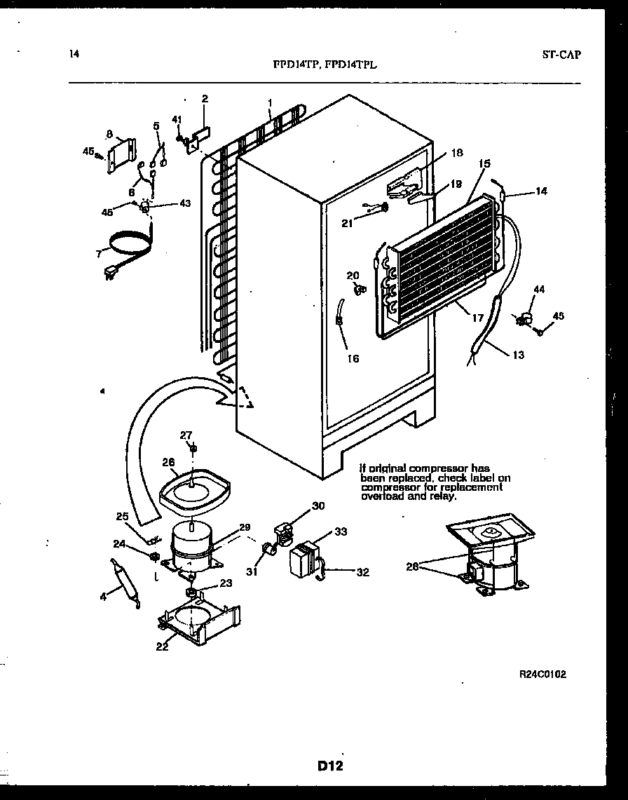 08 - SYSTEM AND AUTOMATIC DEFROST PARTS