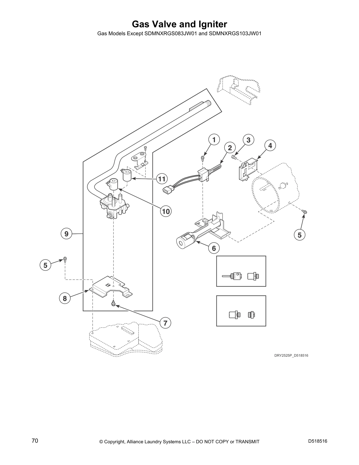 Gas Valve and Igniter