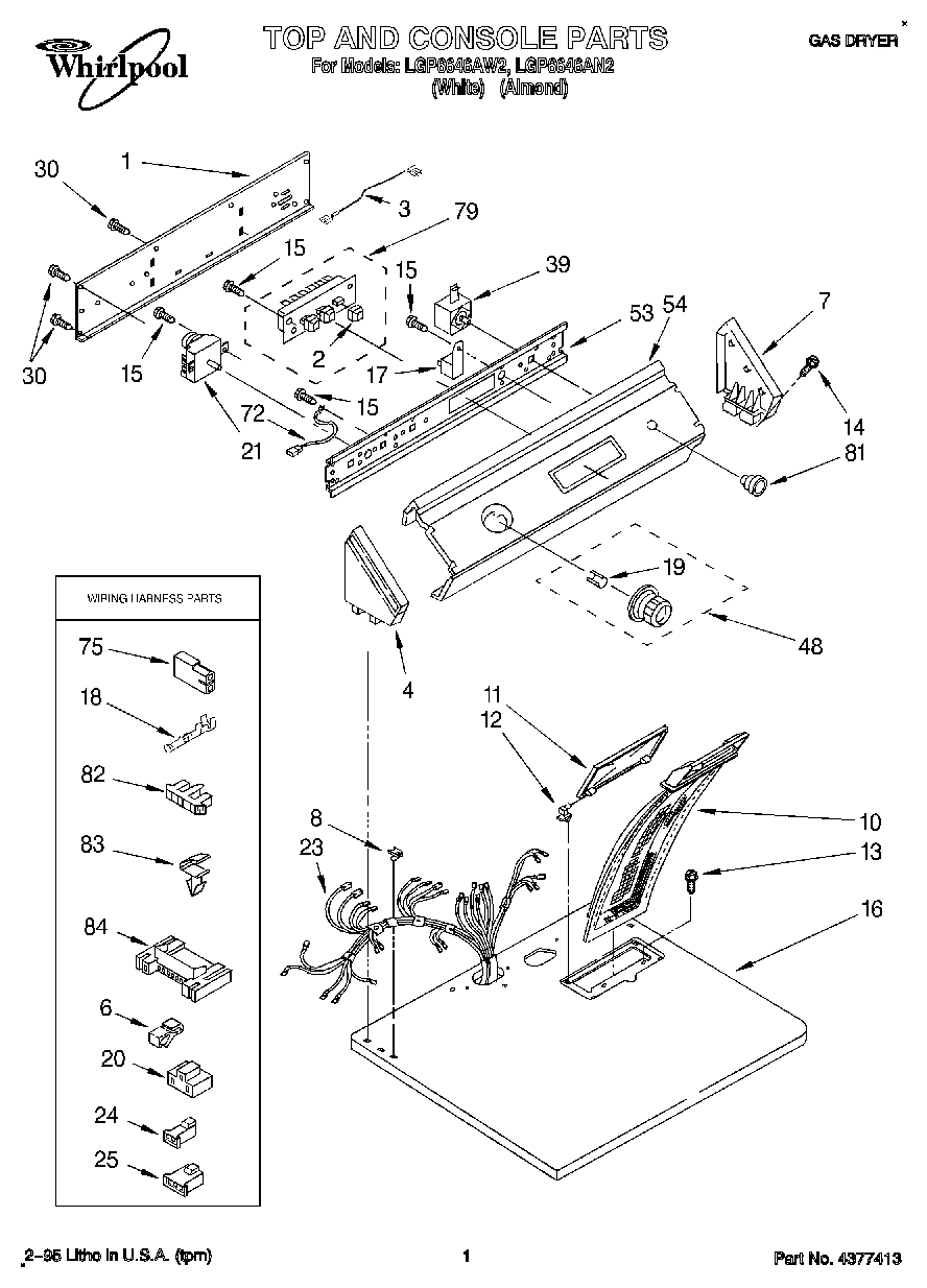 01 - TOP AND CONSOLE, LIT/OPTIONAL