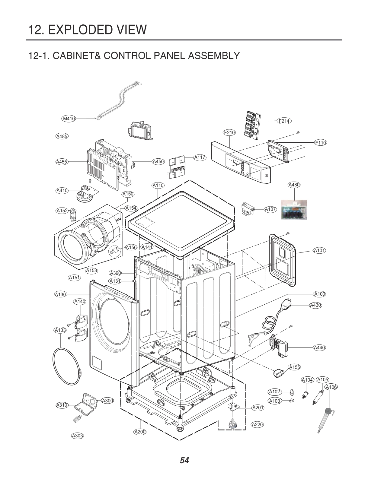 CABINET& CONTROL PANEL ASSEMBLY