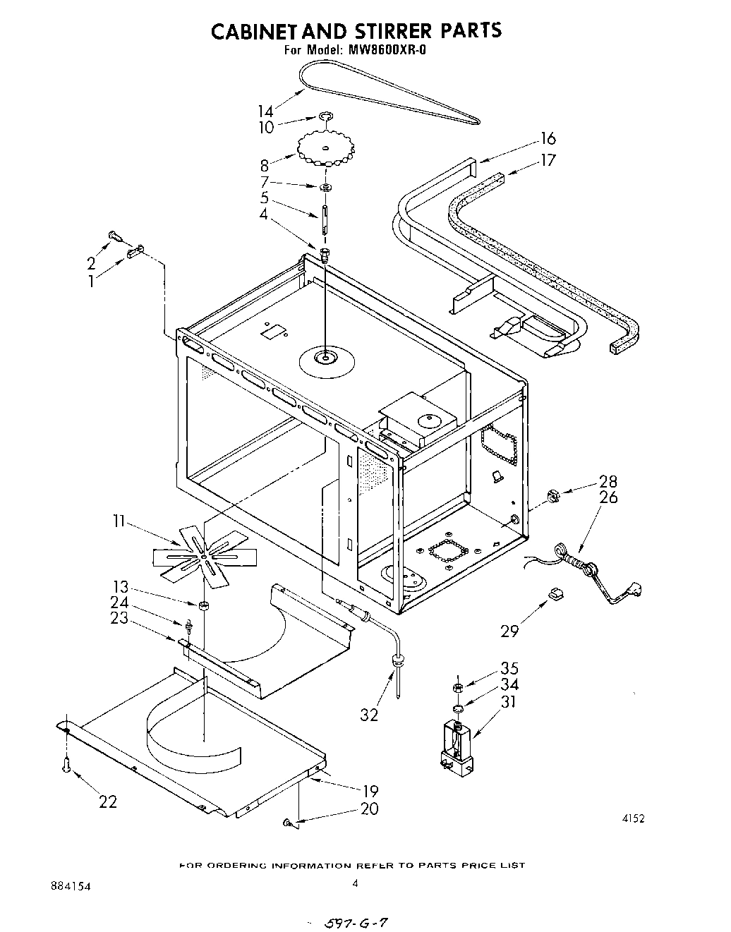 03 - CABINET AND STIRRER PARTS