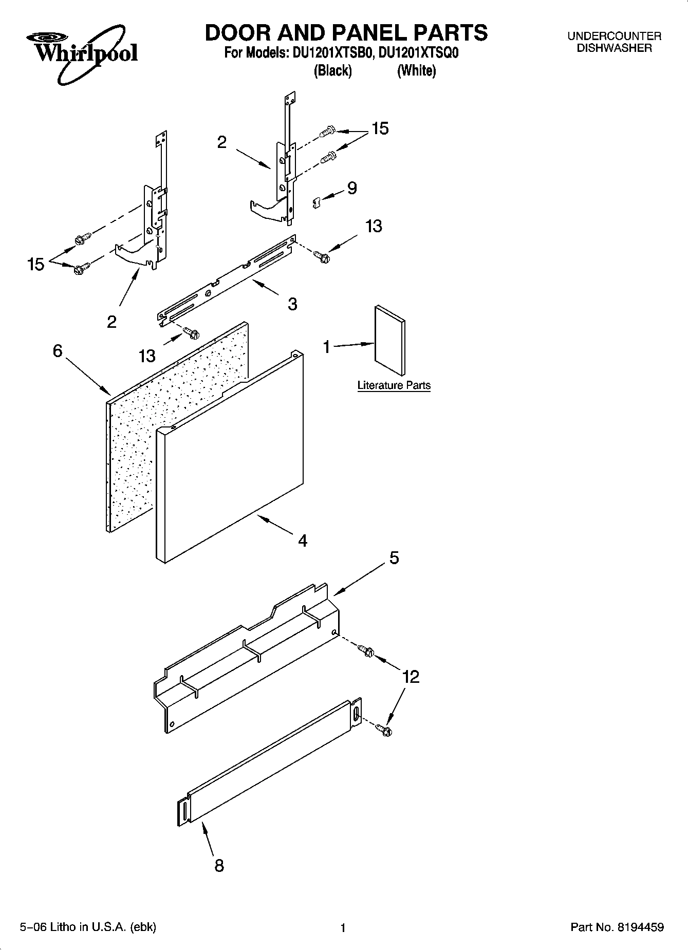 01 - DOOR AND PANEL PARTS