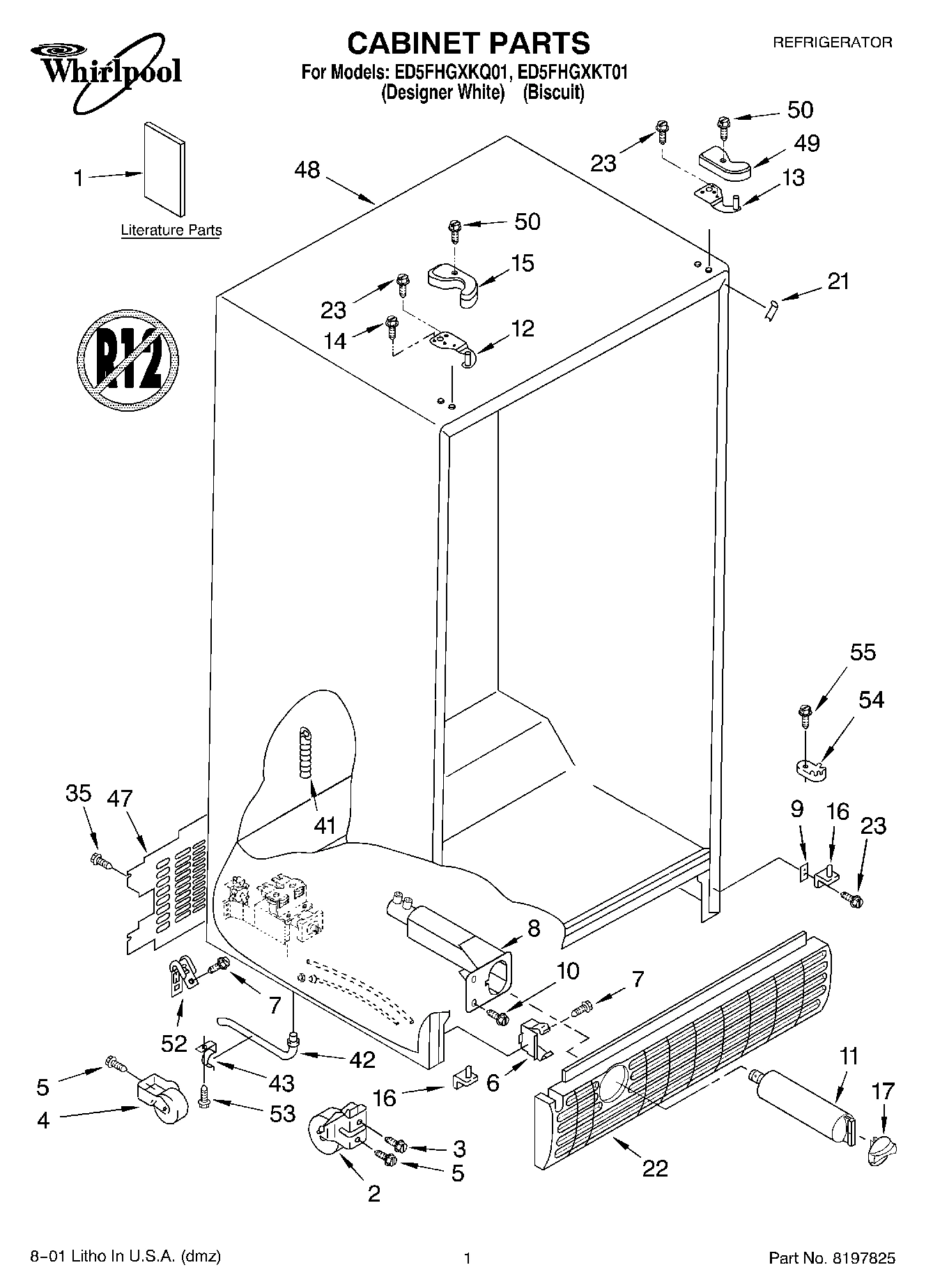 01 - CABINET, LITERATURE