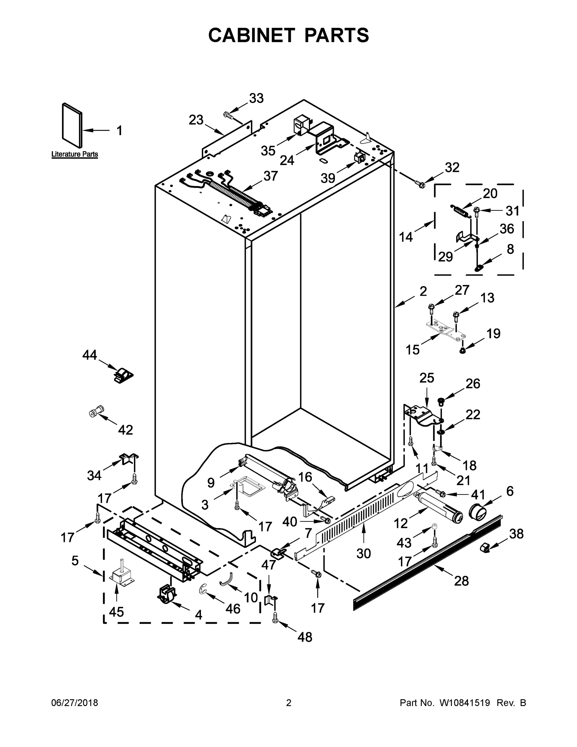 02 - CABINET PARTS