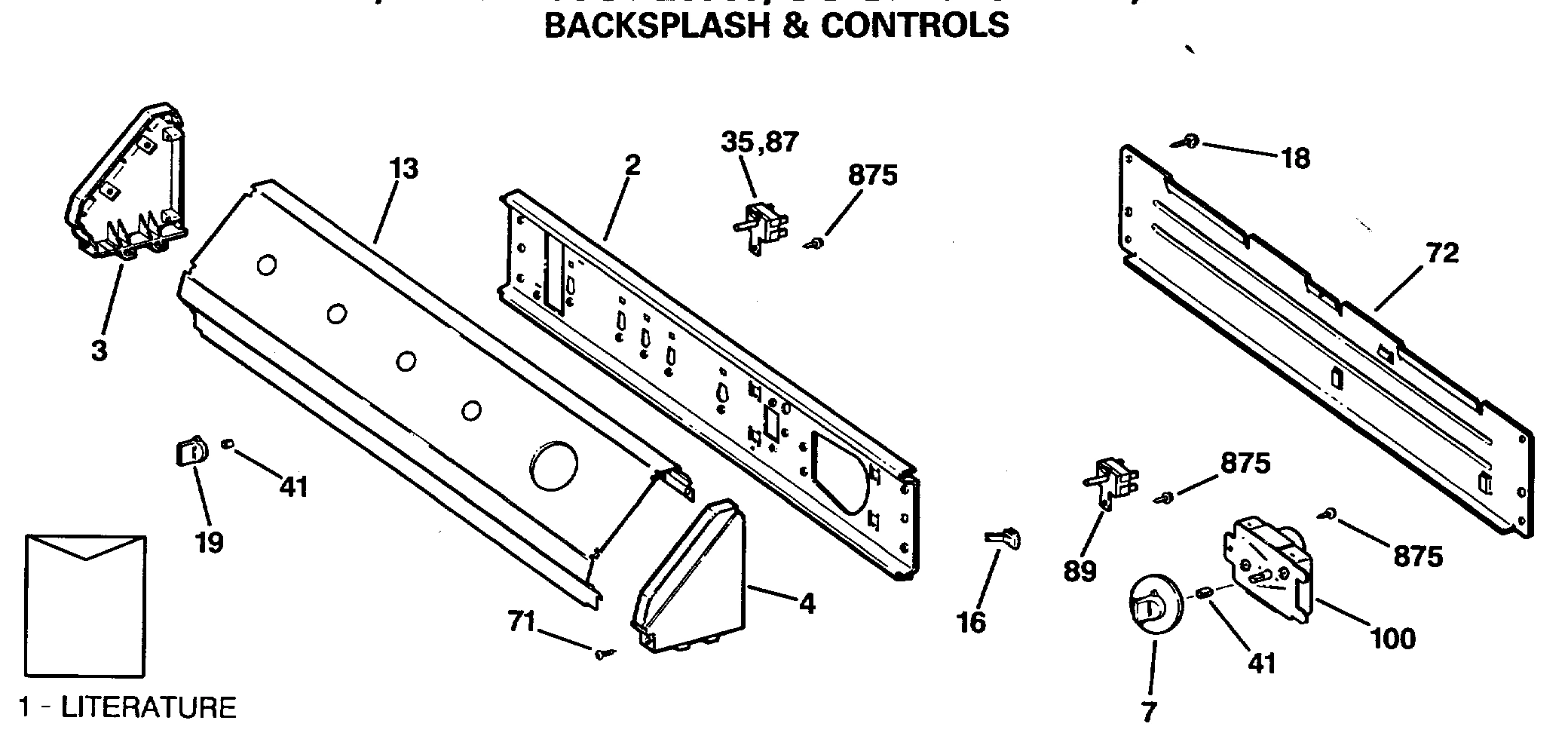 BACKSPLASH & CONTROLS
