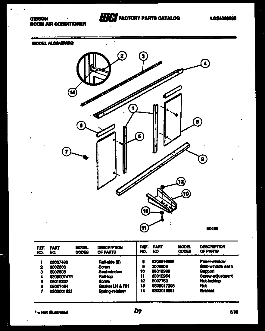 06 - CABINET AND INSTALLATION PARTS
