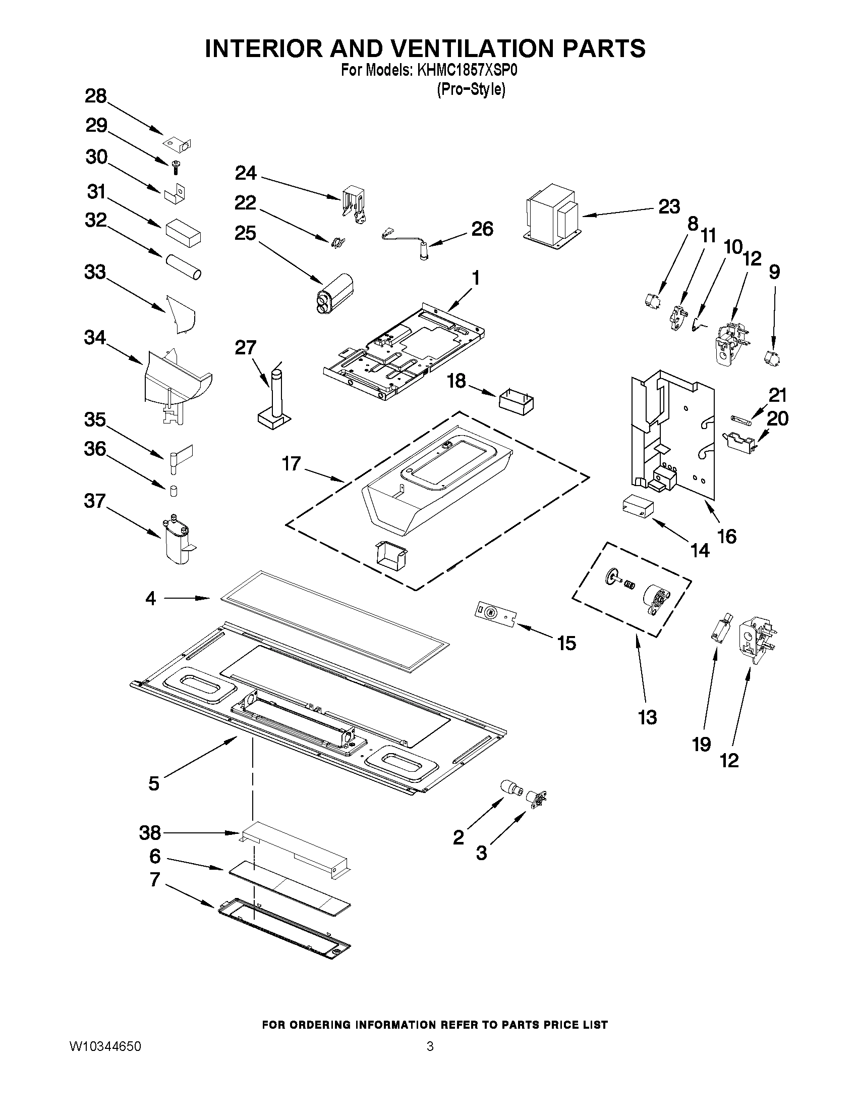 03 - INTERIOR AND VENTILATION PARTS