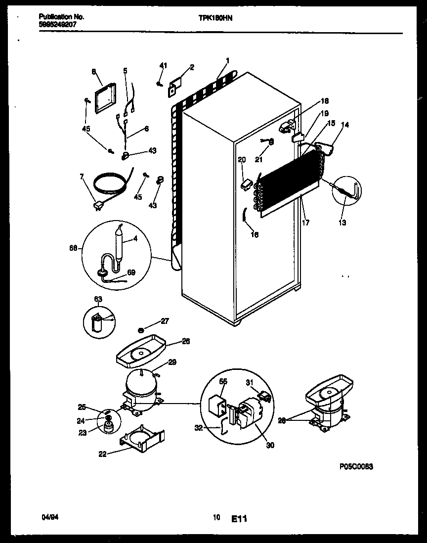 06 - SYSTEM AND AUTOMATIC DEFROST PARTS