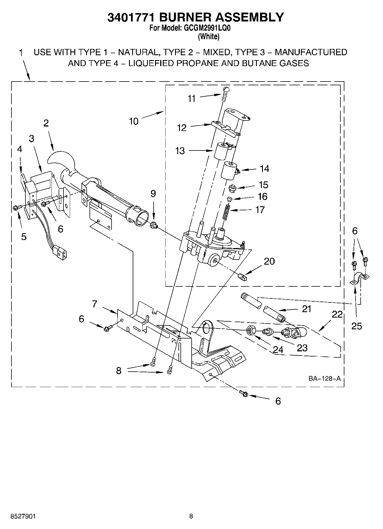 05 - 3401771 BURNER