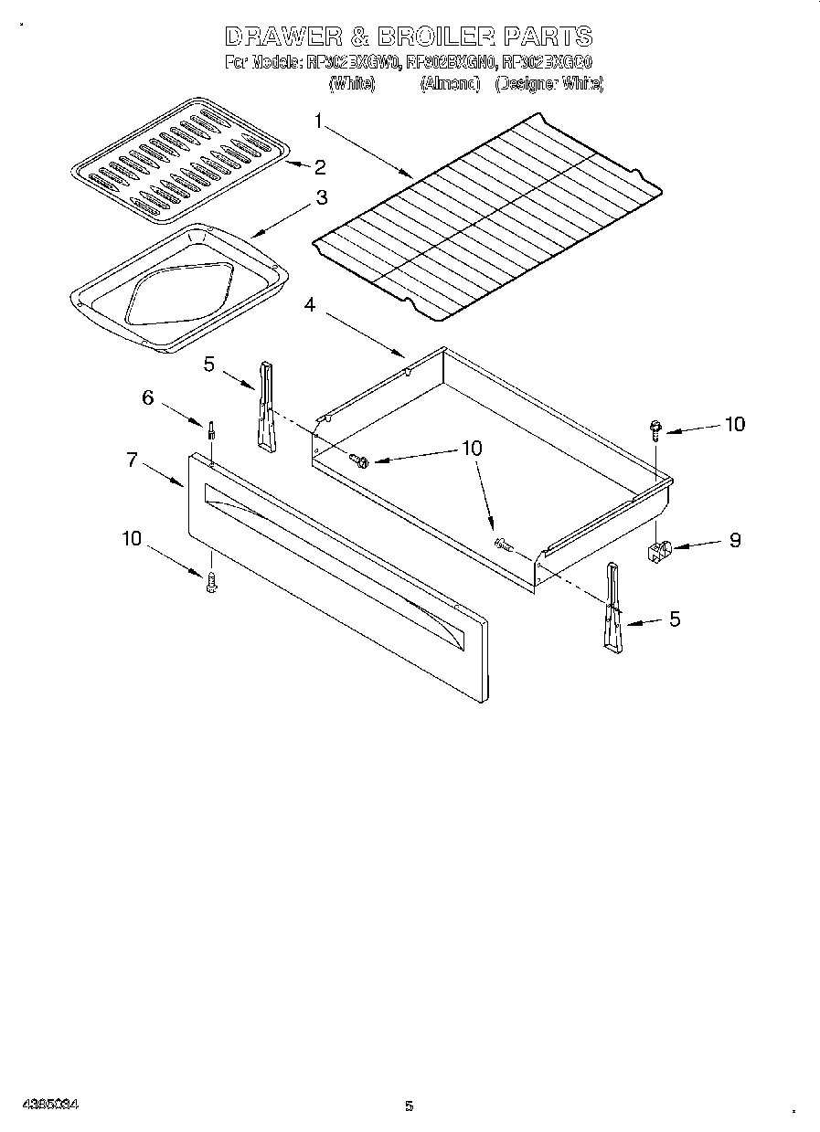 04 - DRAWER AND BROILER