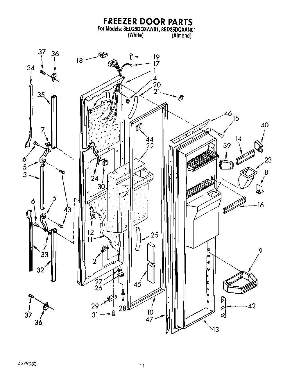 07 - FREEZER DOOR