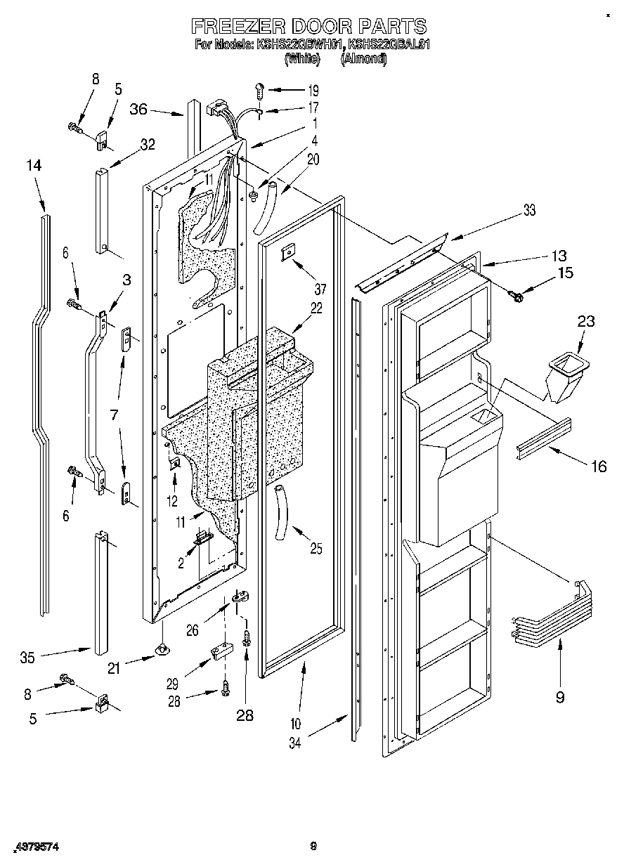 06 - FREEZER DOOR