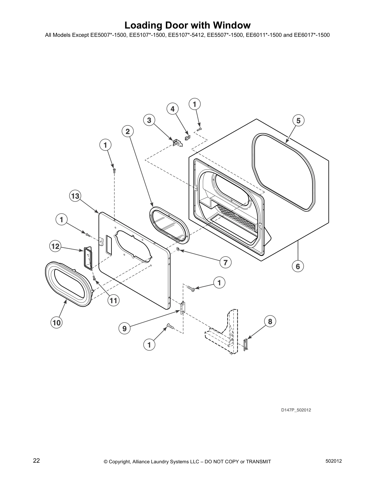 Loading Door with Window