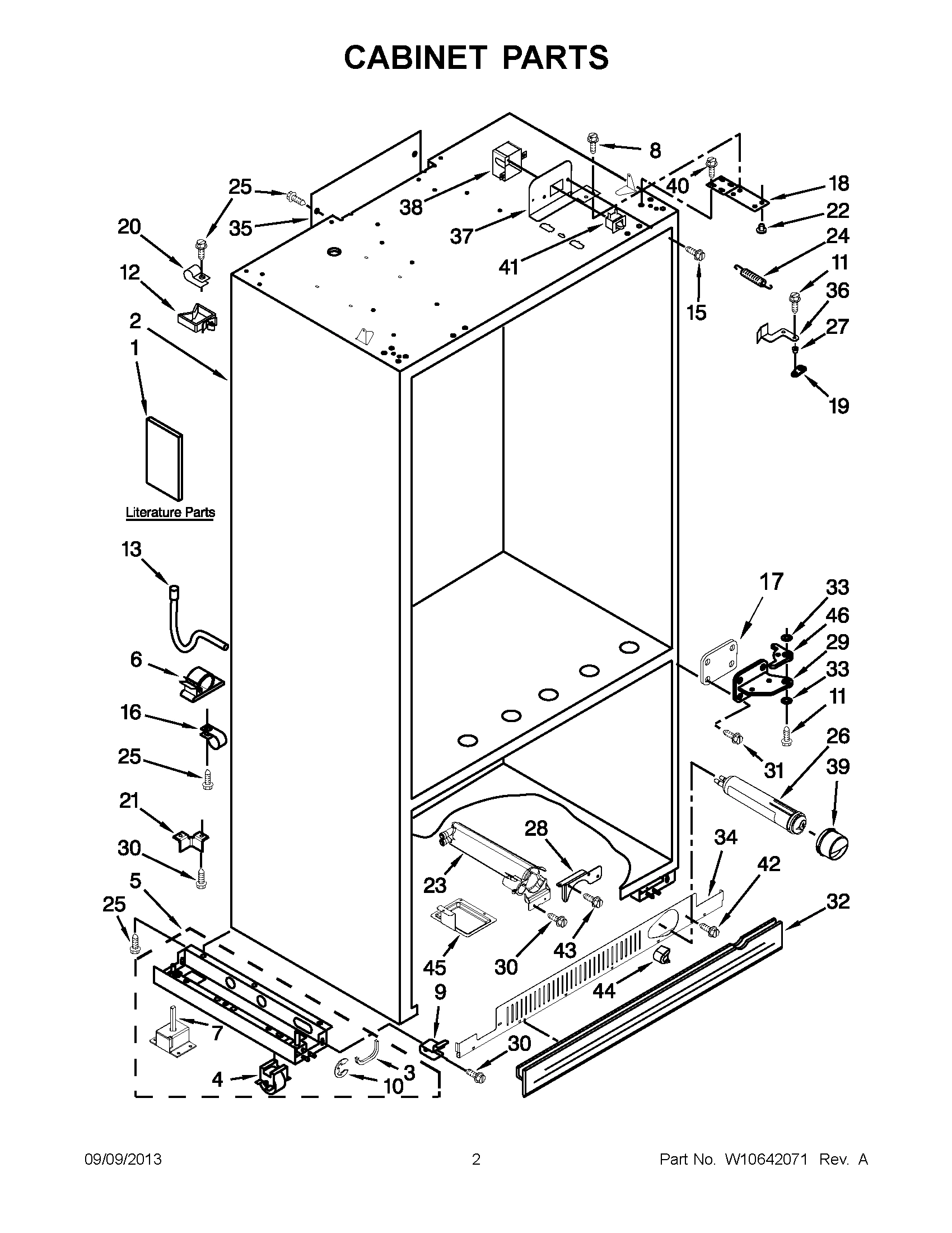 02 - CABINET PARTS