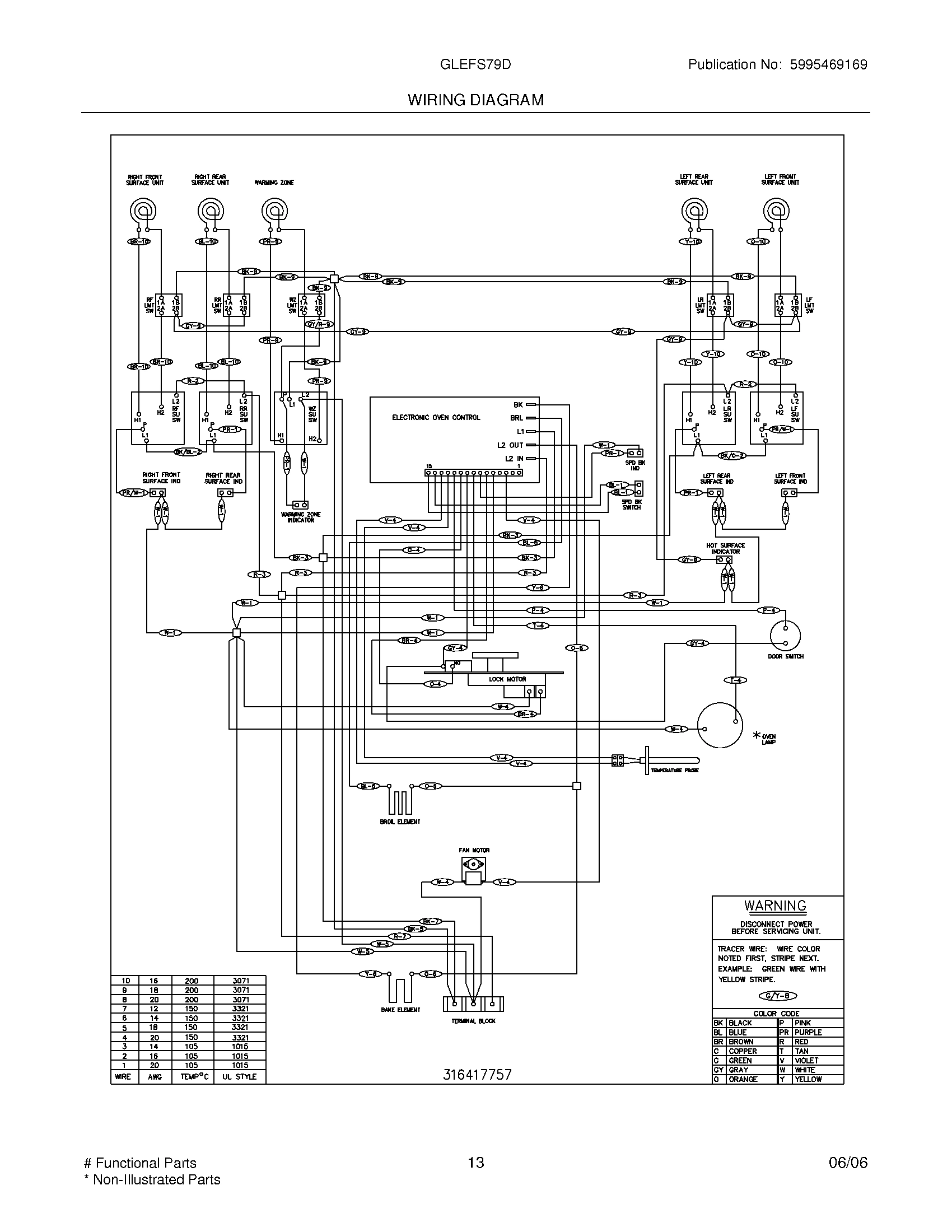 13 - WIRING DIAGRAM