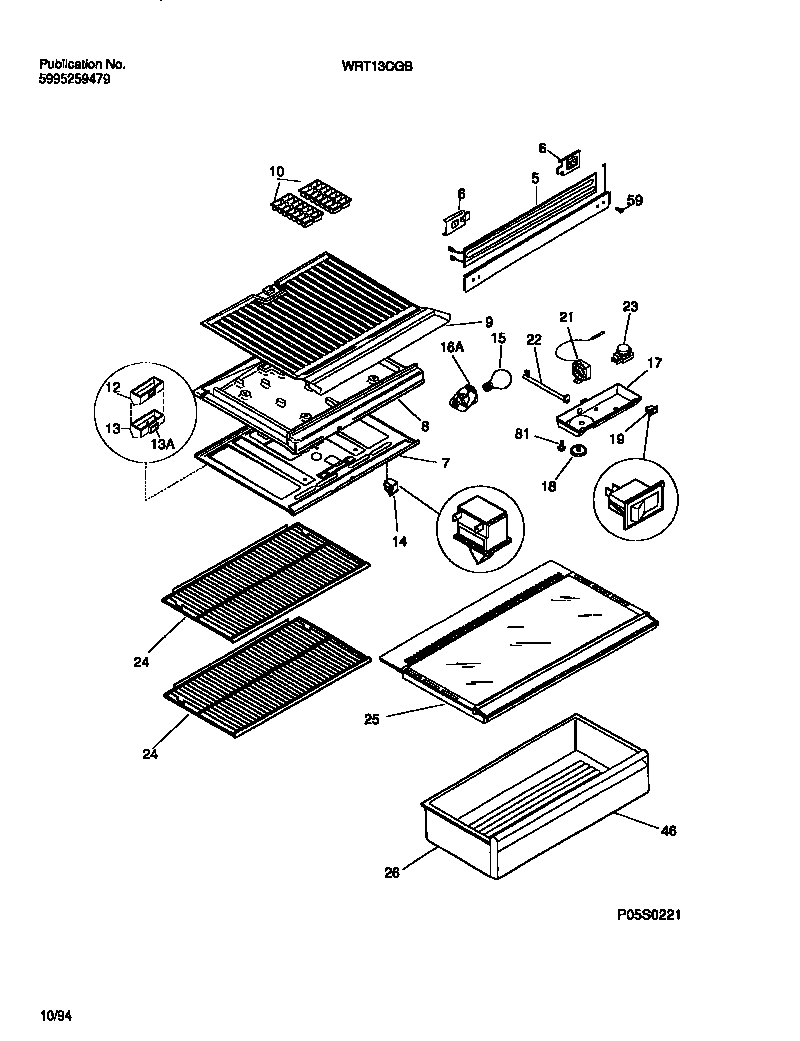 04 - SHELVES, CONTROLS, DIVIDER, MULLION
