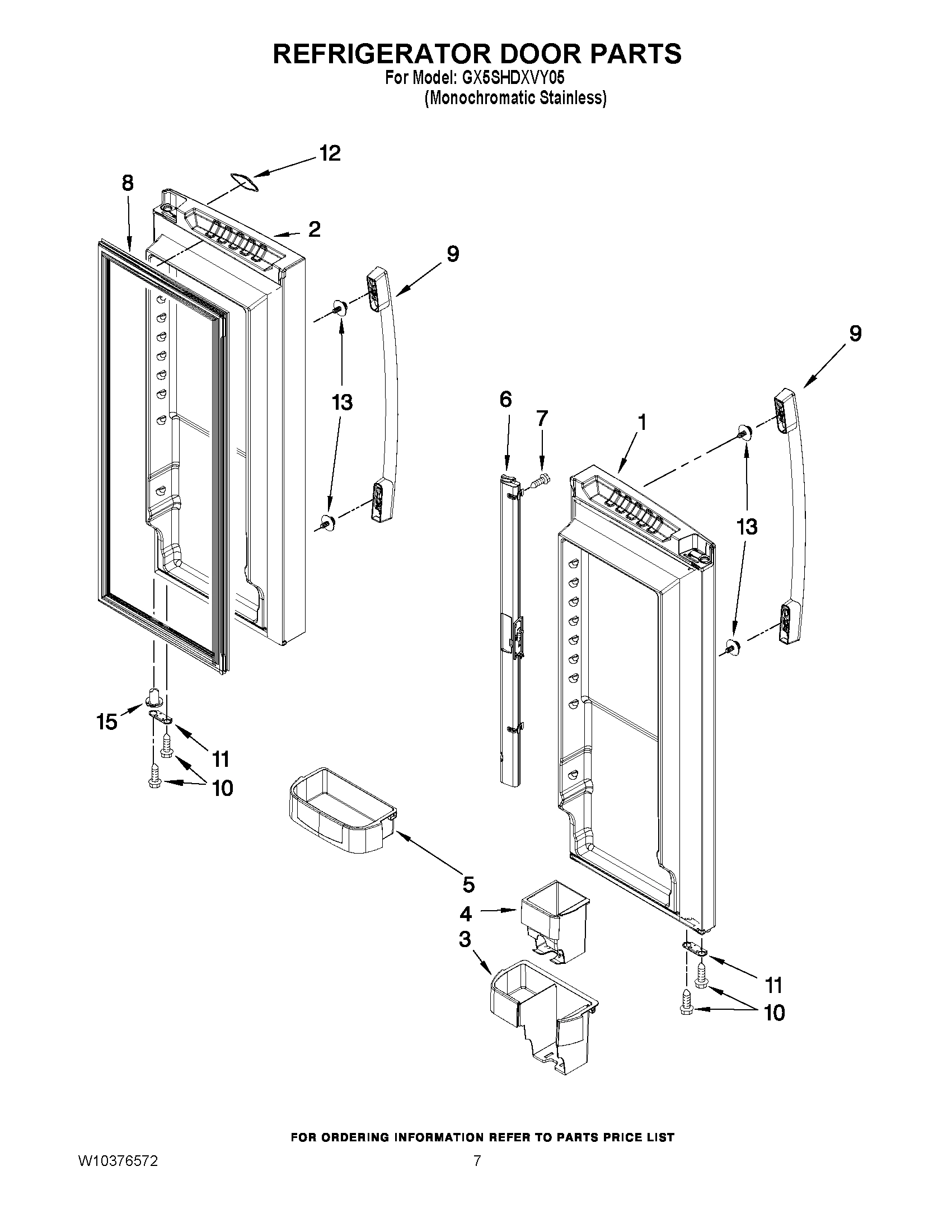 05 - REFRIGERATOR DOOR PARTS