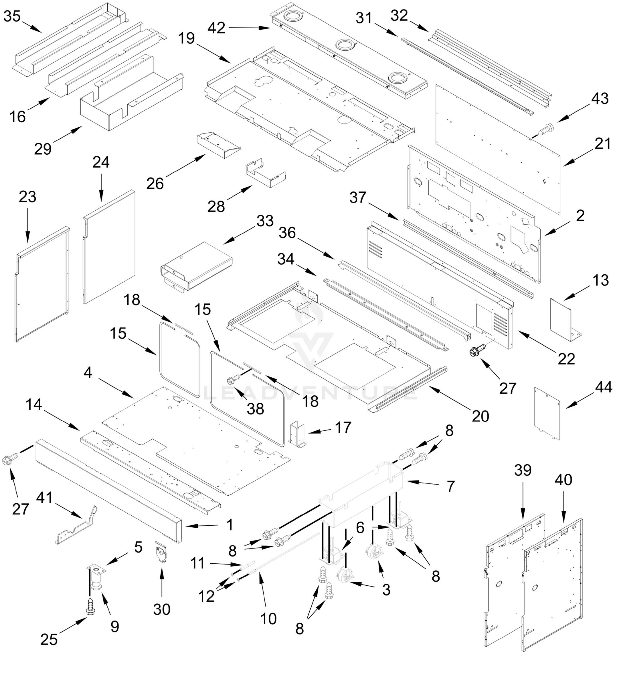 CHASSIS PARTS (48 In)