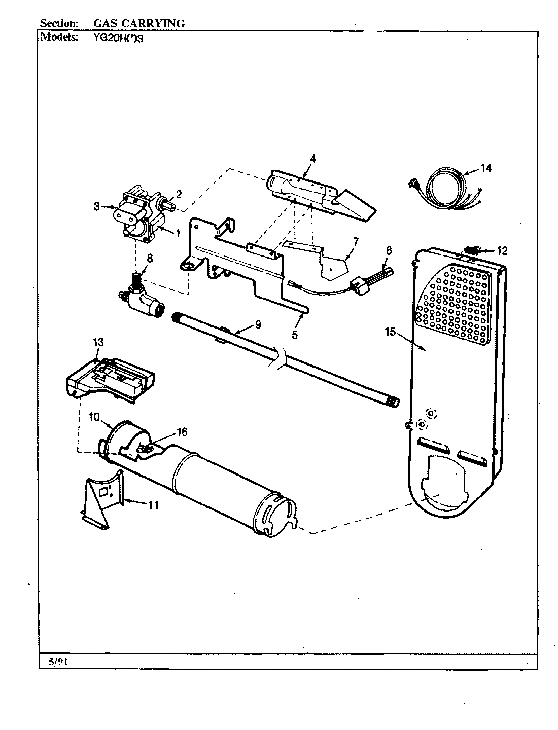 02 - CONTROL PANEL (YG20H3)(REV. E-H)