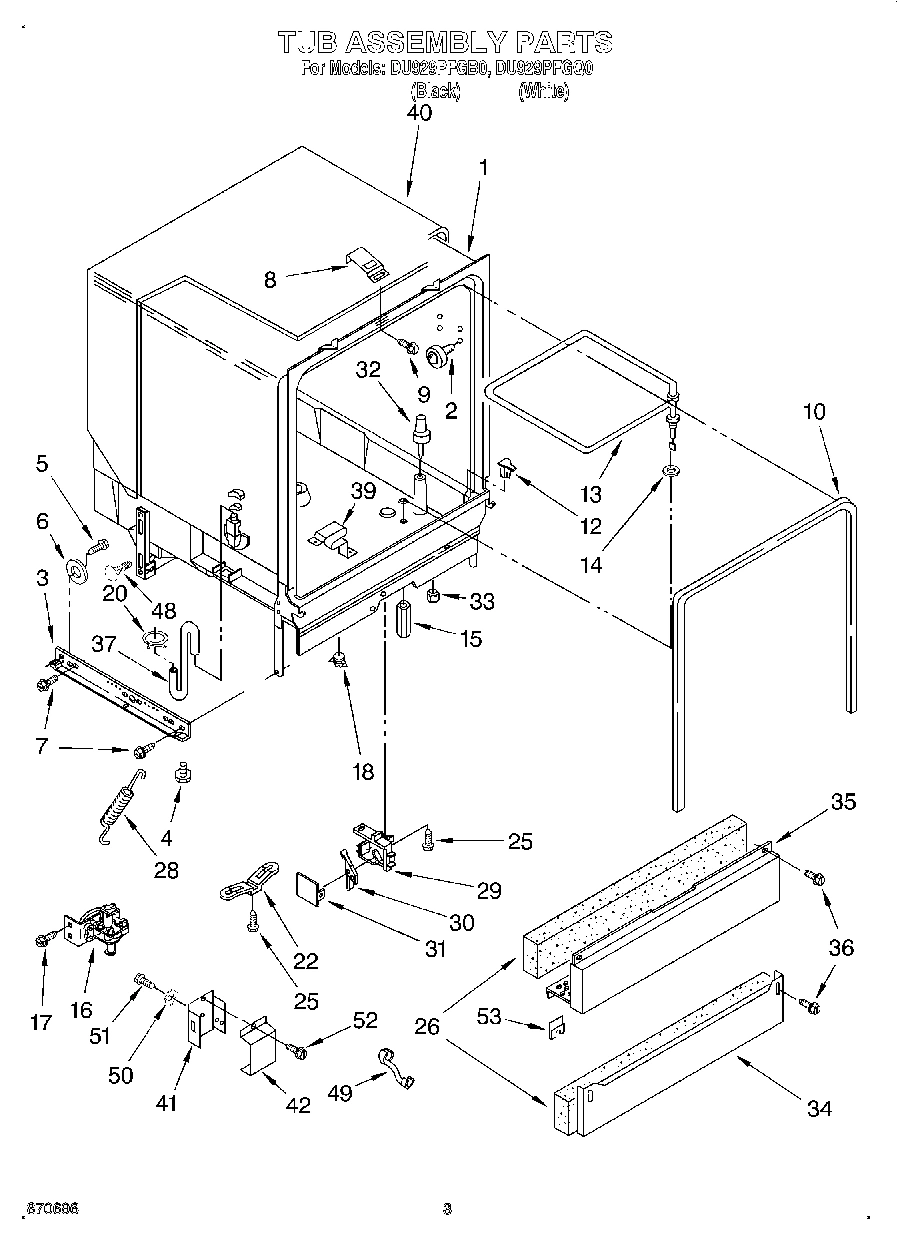 03 - TUB ASSEMBLY