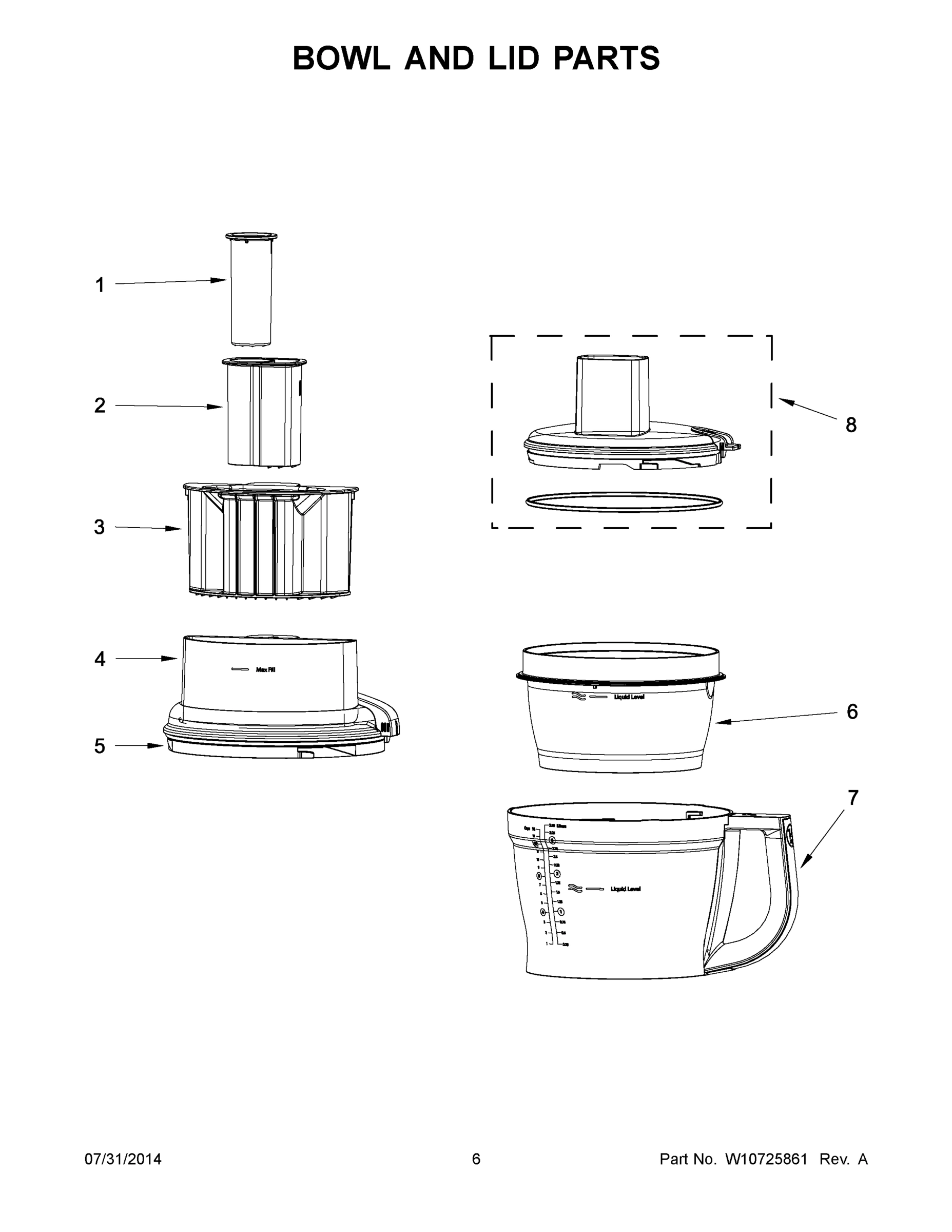 04 - BOWL AND LID PARTS