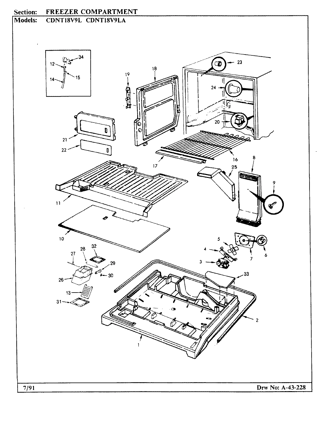 01 - FREEZER COMPARTMENT