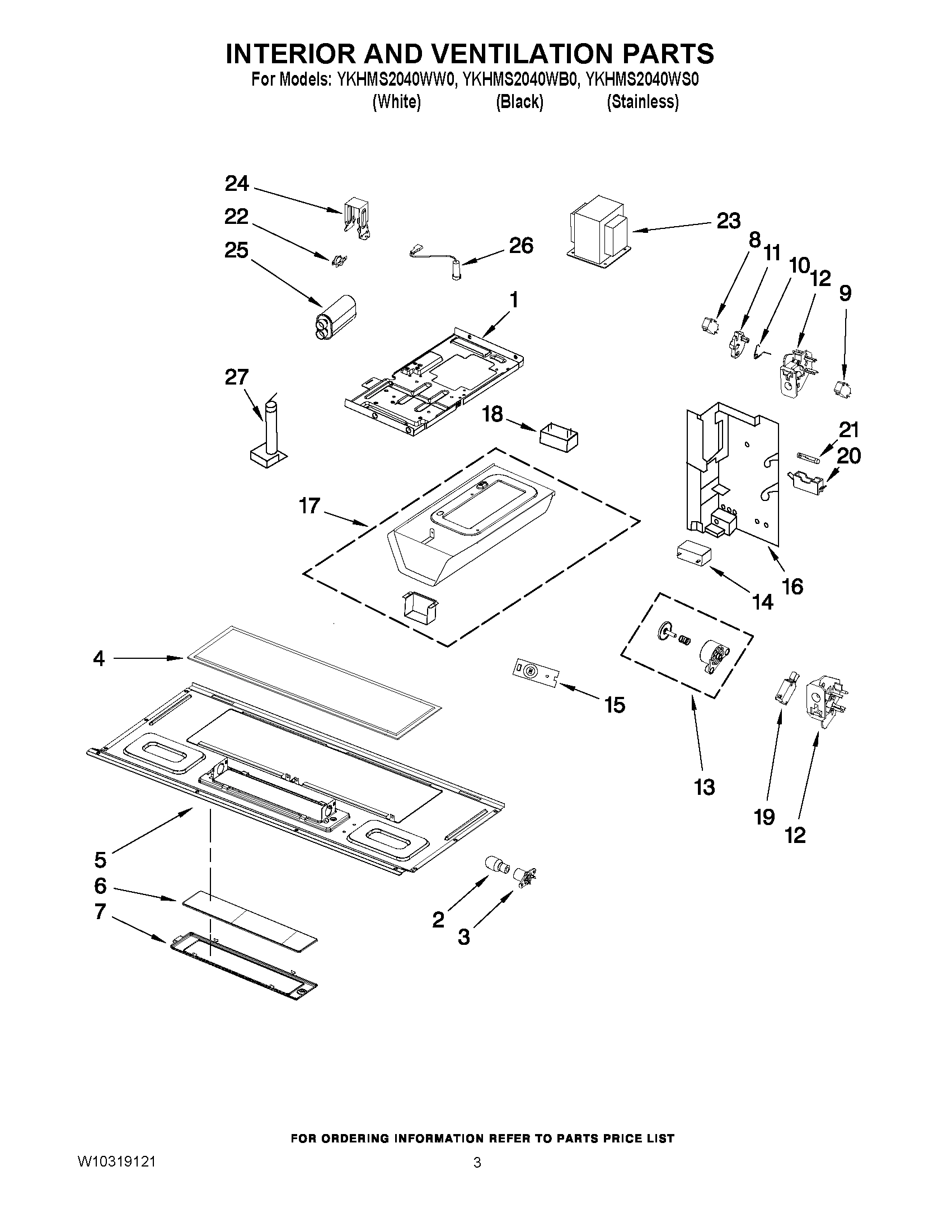 03 - INTERIOR AND VENTILATION PARTS