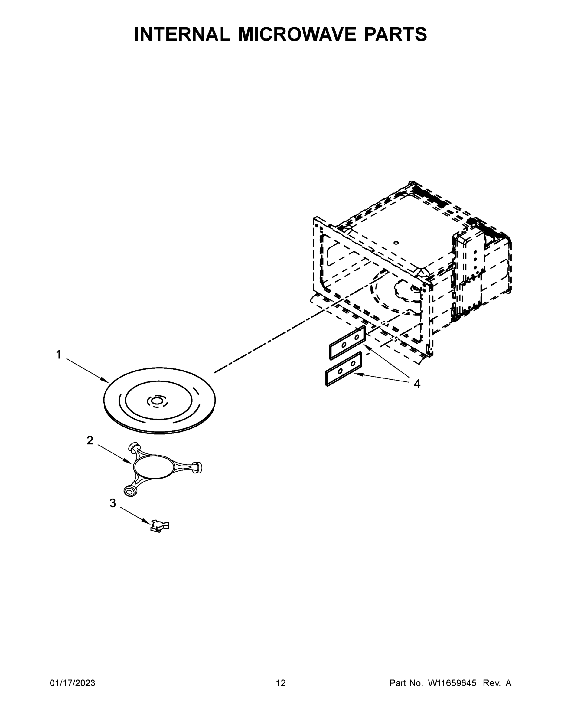 07 - INTERNAL MICROWAVE PARTS