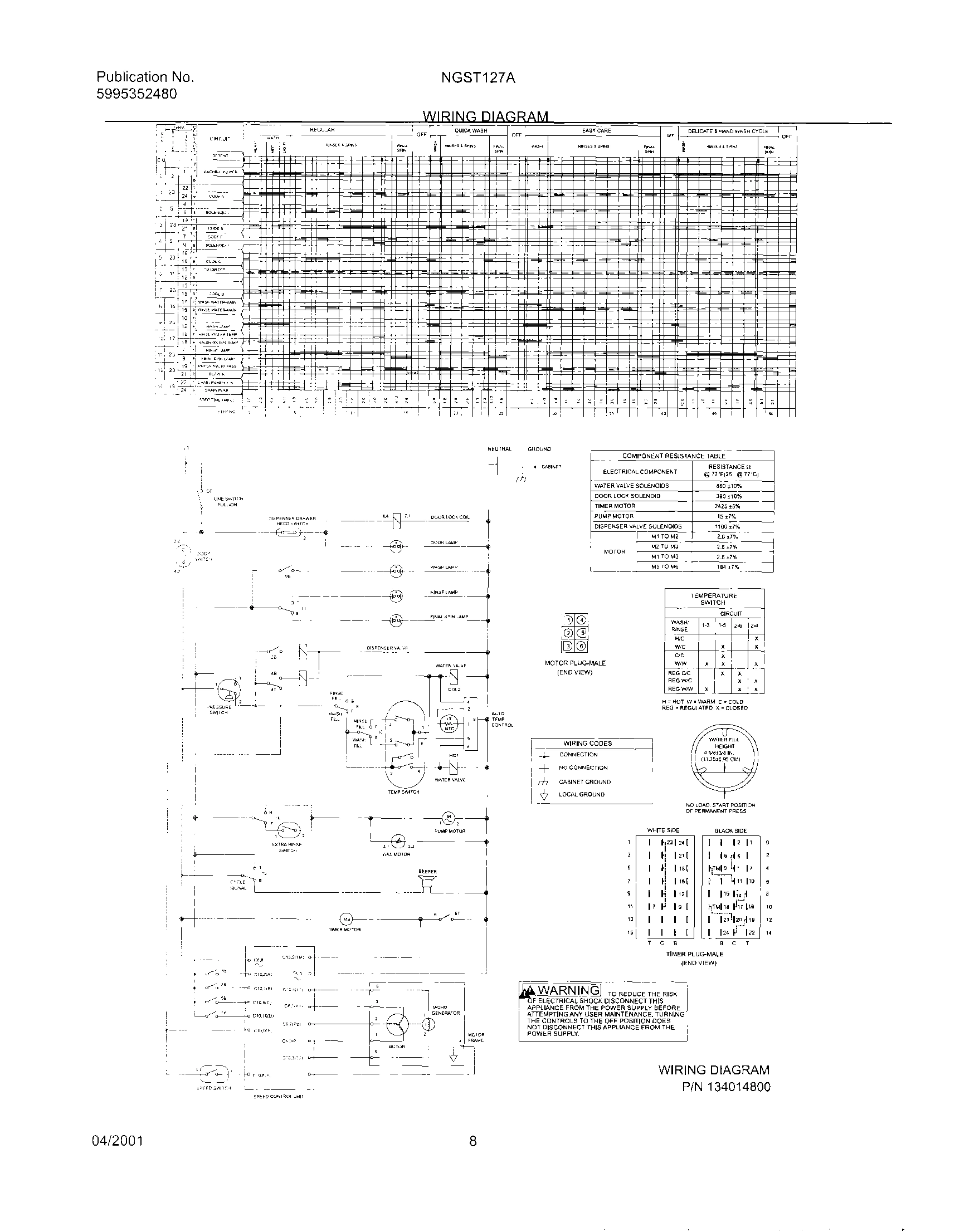 08 - 134014800 WIRING DIAGRAM