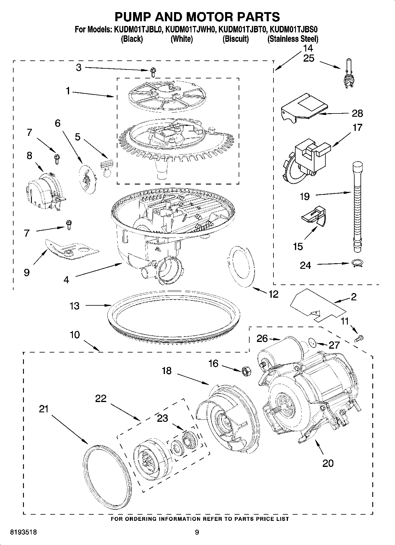 08 - PUMP AND MOTOR PARTS