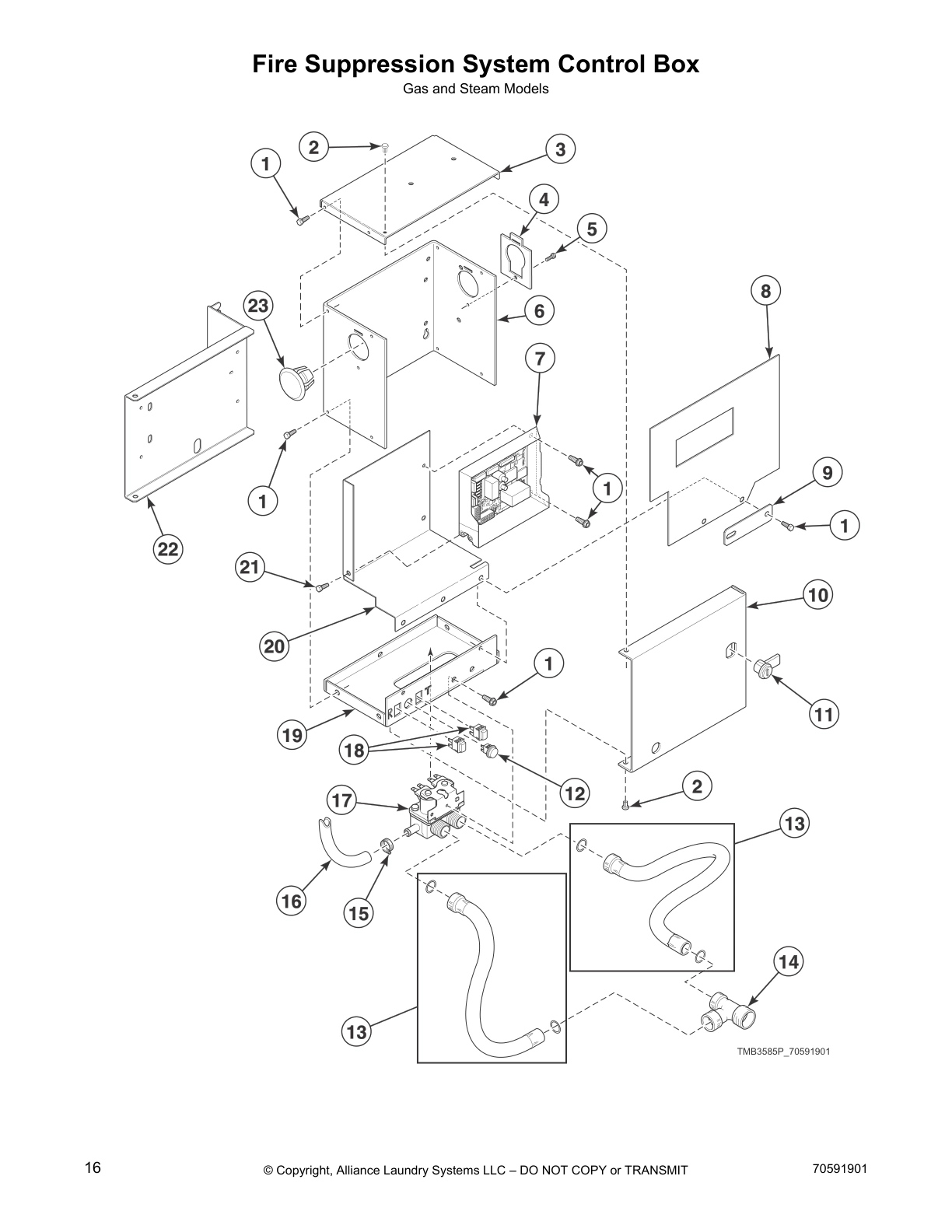 Fire Suppression System Control Box