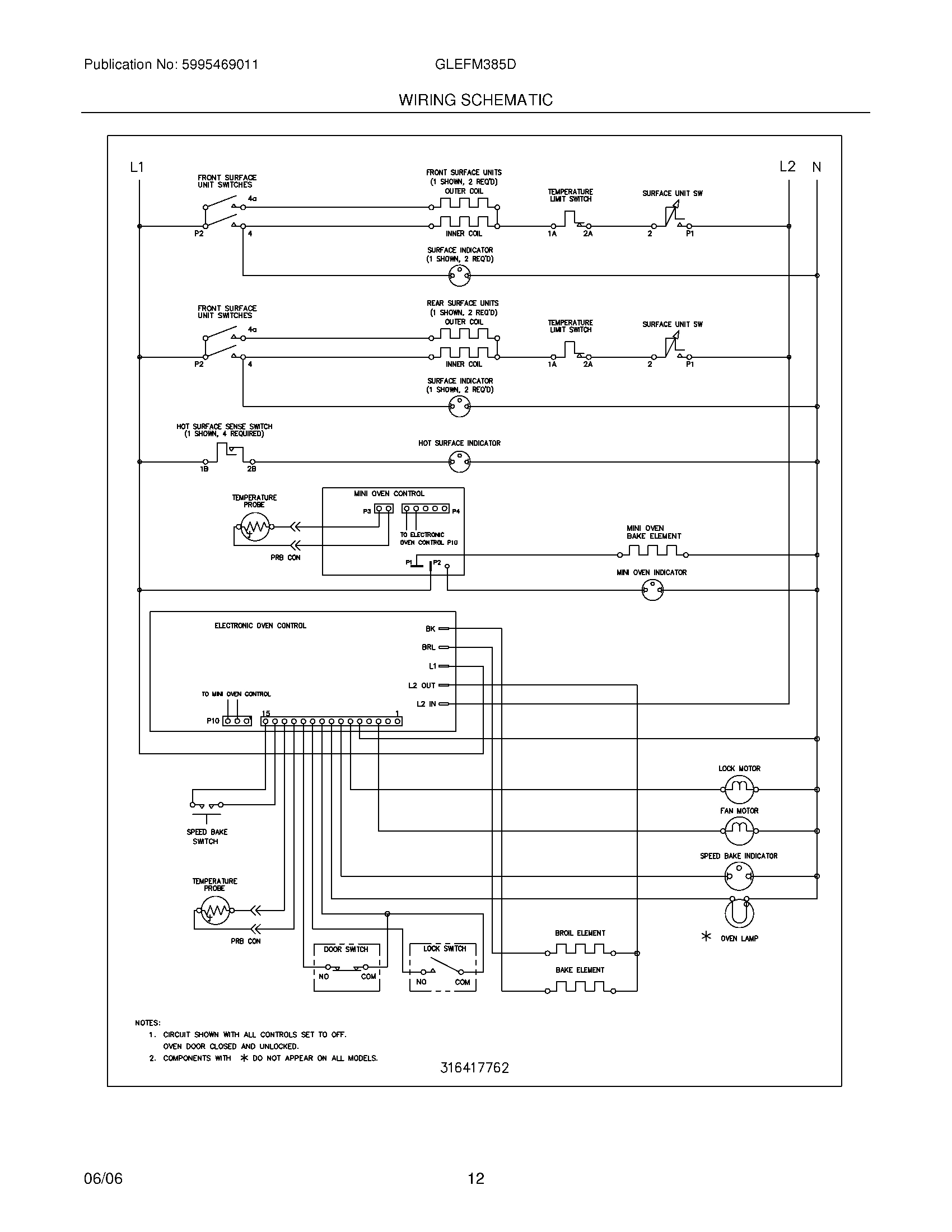 12 - WIRING SCHEMATIC