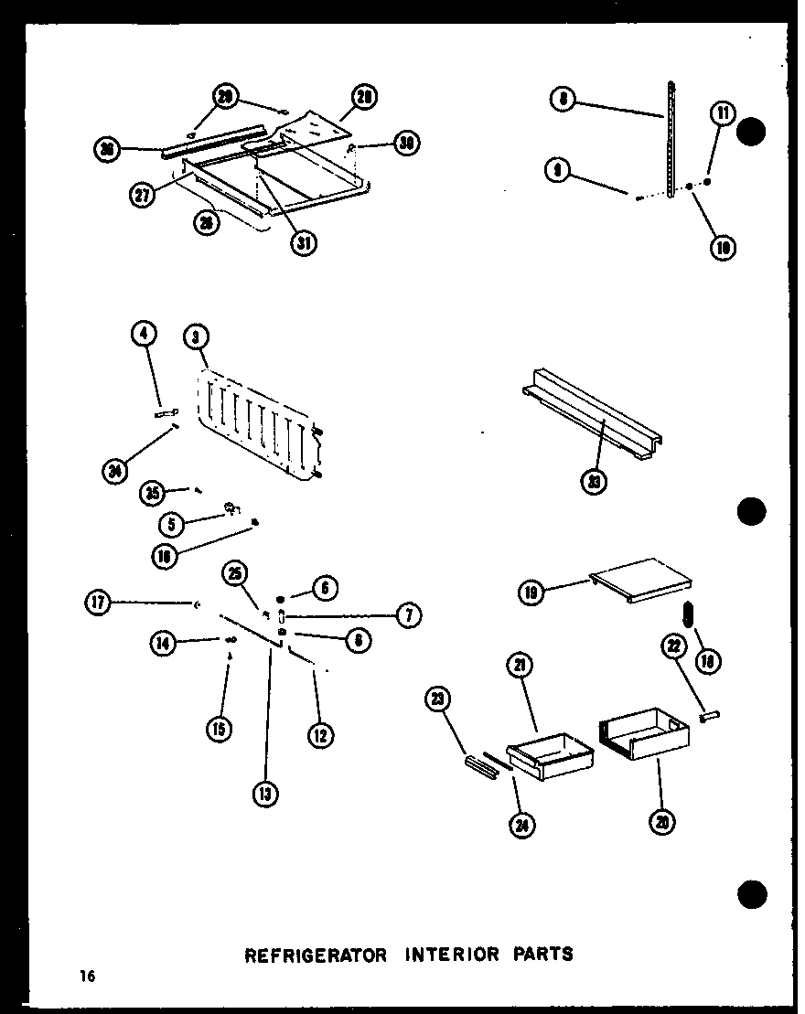 14 - REF INTERIOR PARTS