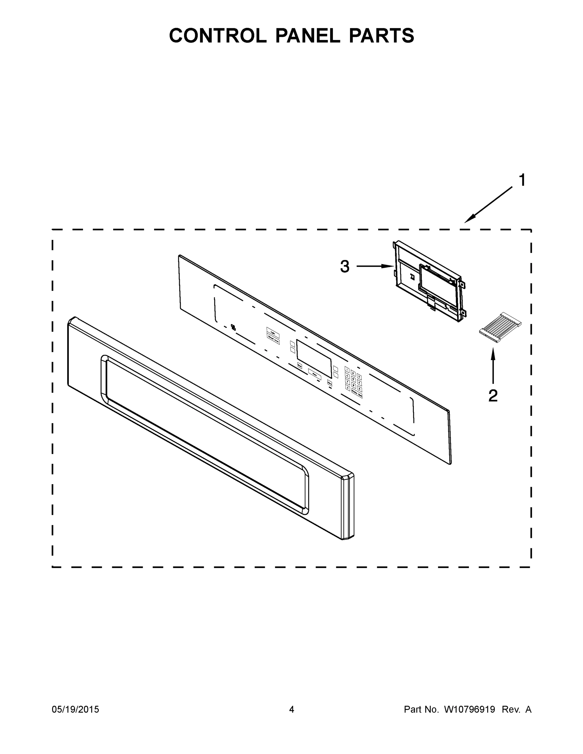 03 - CONTROL PANEL PARTS