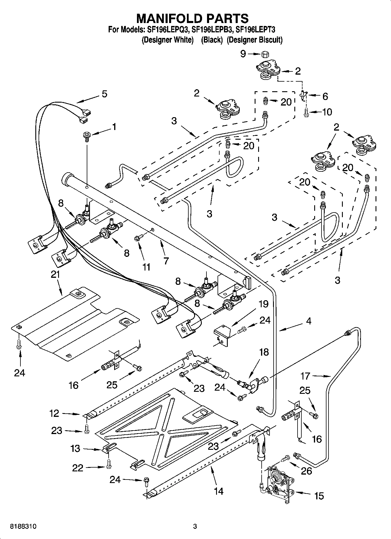 03 - MANIFOLD PARTS