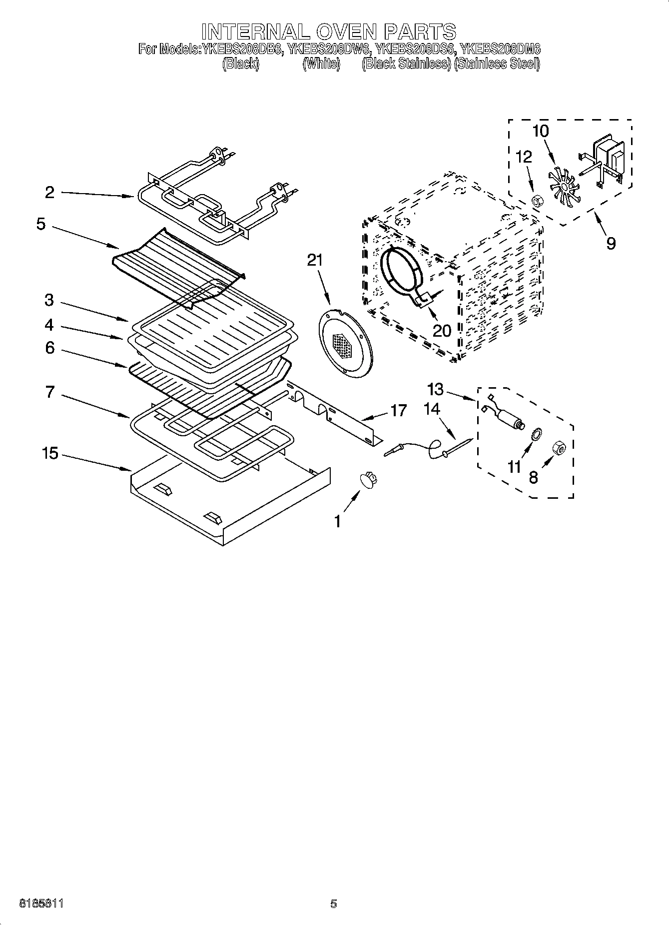 04 - INTERNAL OVEN PARTS
