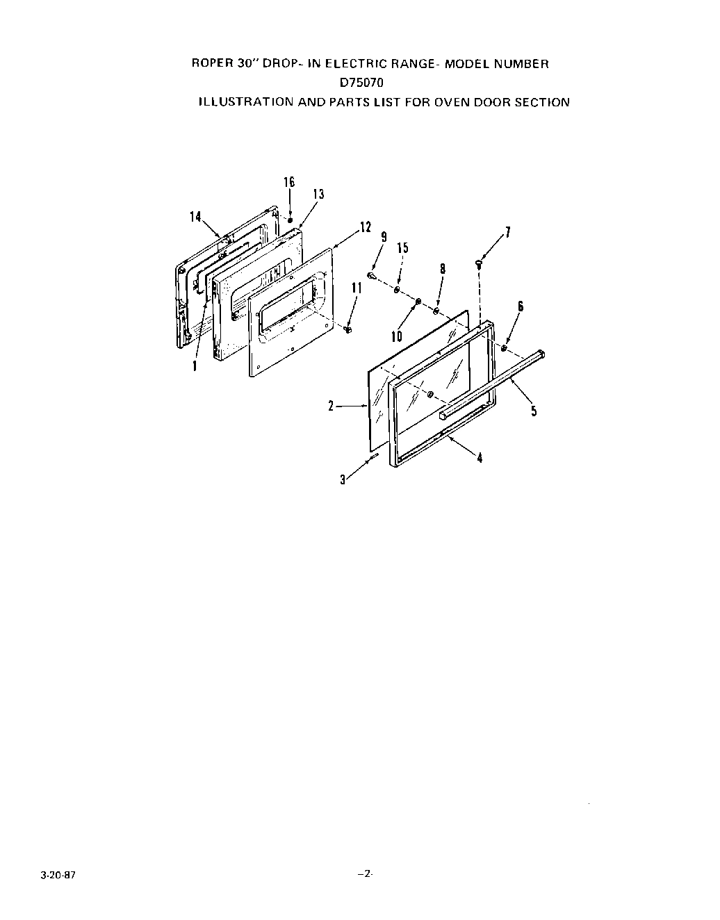 03 - OVEN DOOR