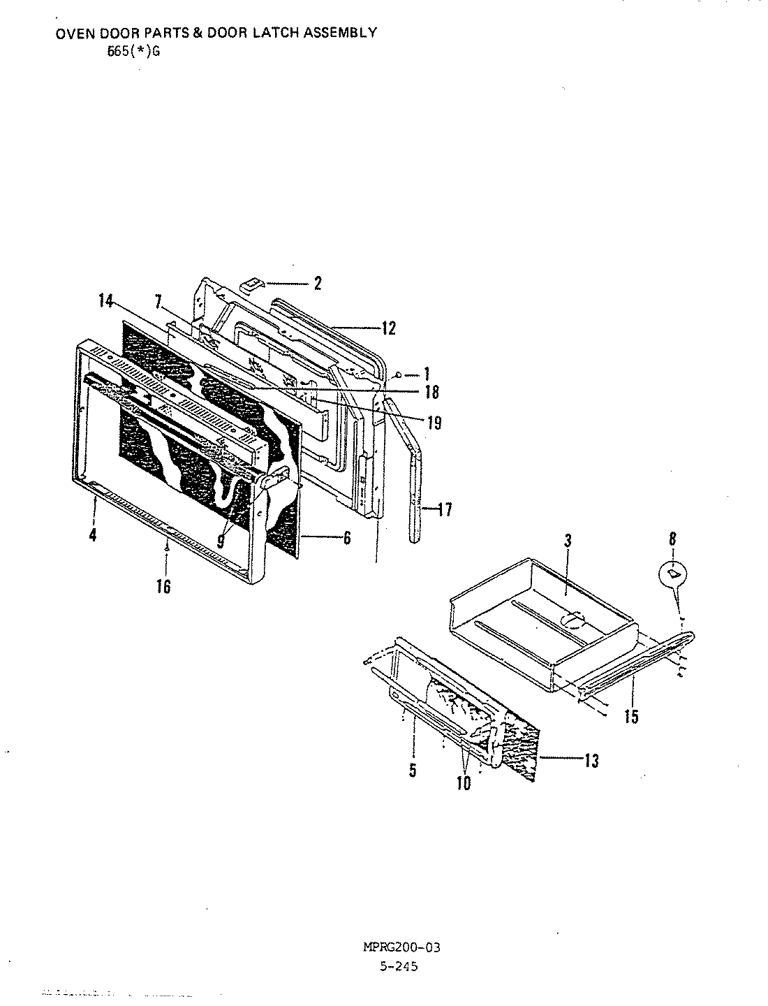 02 - DOOR & LATCH ASSY.