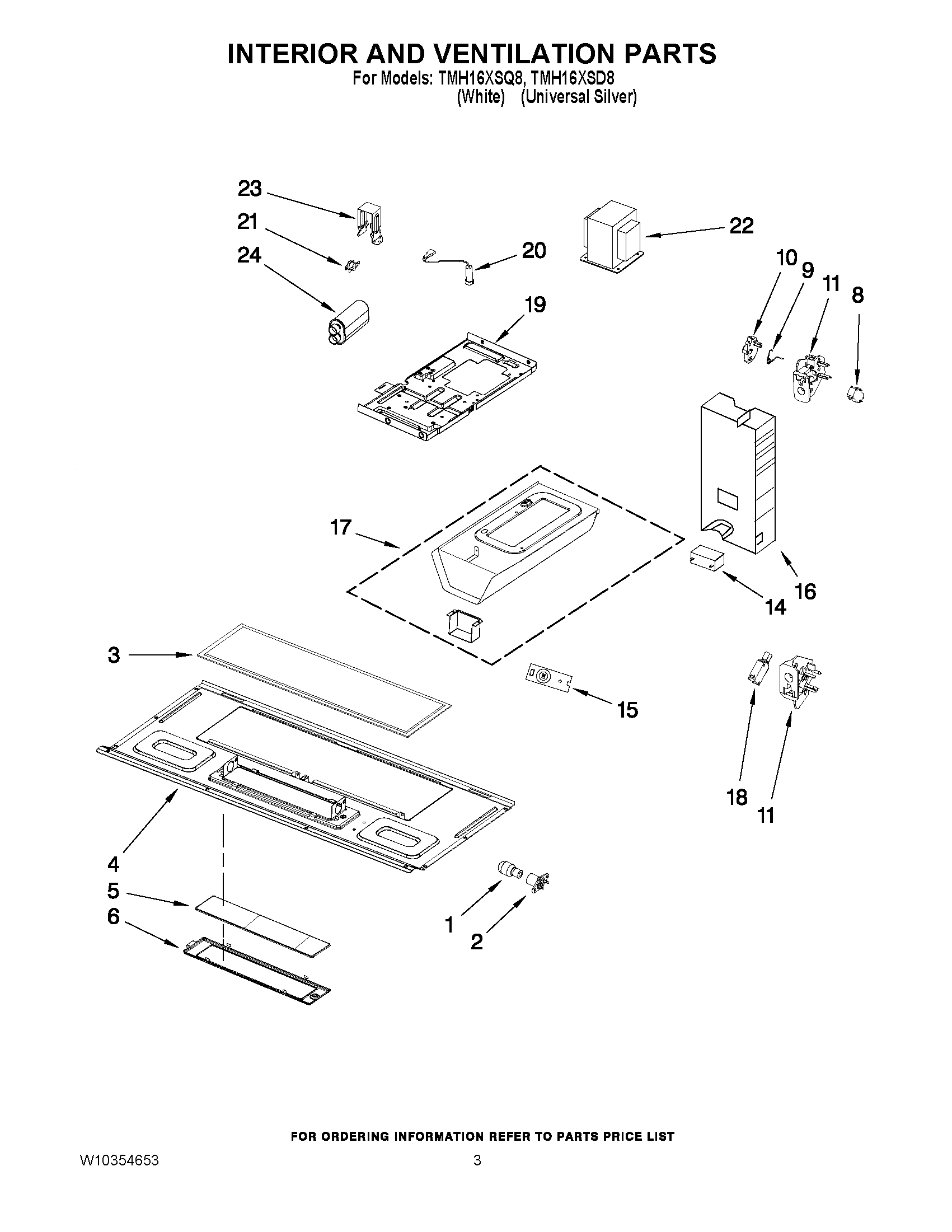 03 - INTERIOR AND VENTILATION PARTS