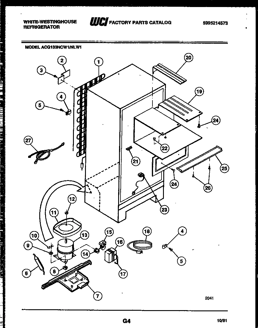 04 - SYSTEM AND AUTOMATIC DEFROST PARTS