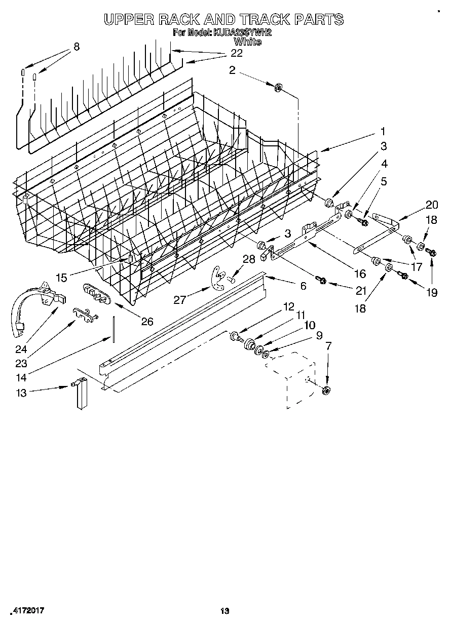 10 - UPPER RACK AND TRACK
