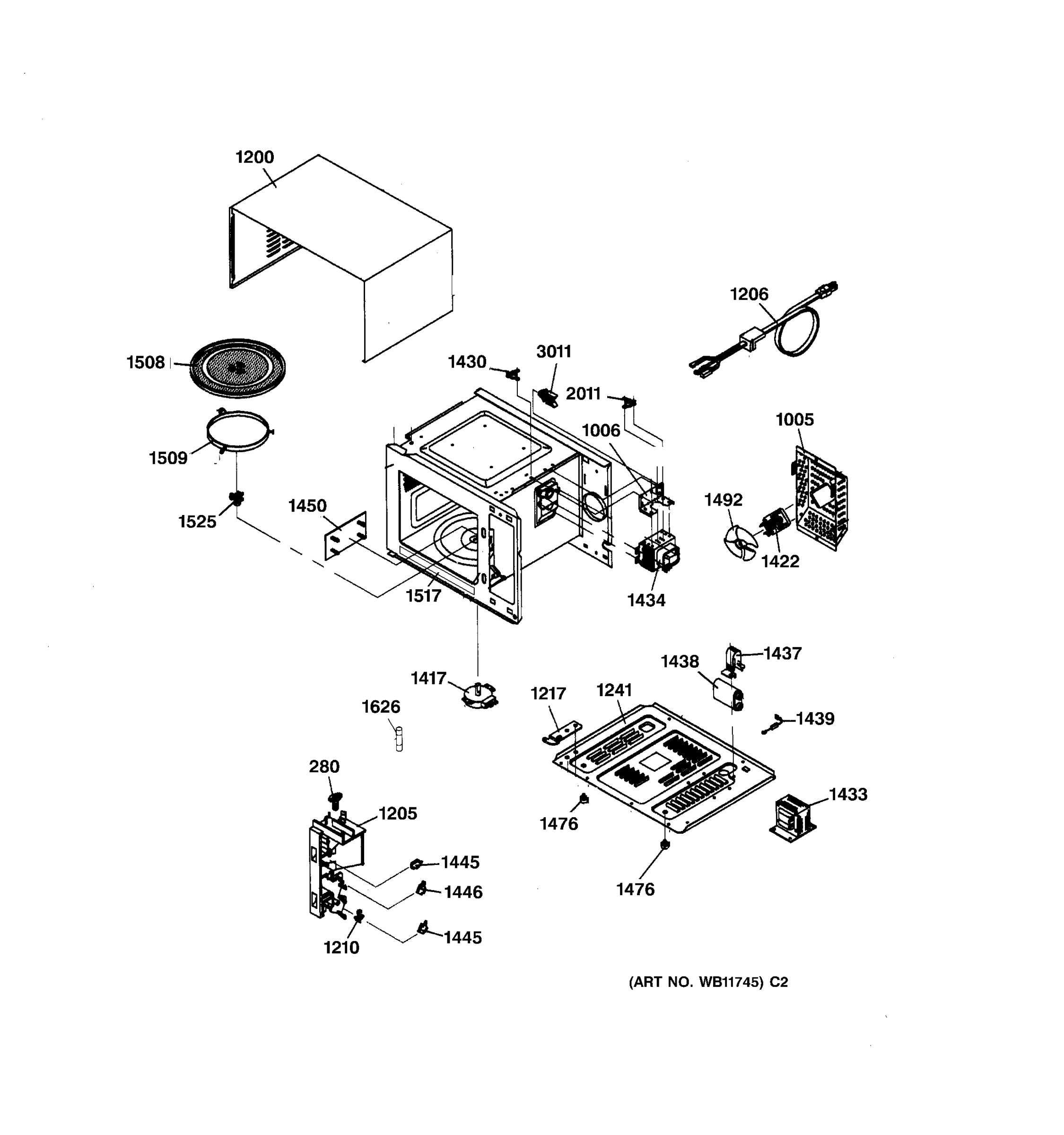 OVEN & CABINET PARTS