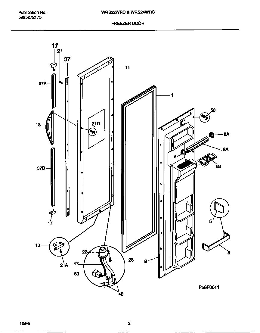 02 - FREEZER DOOR