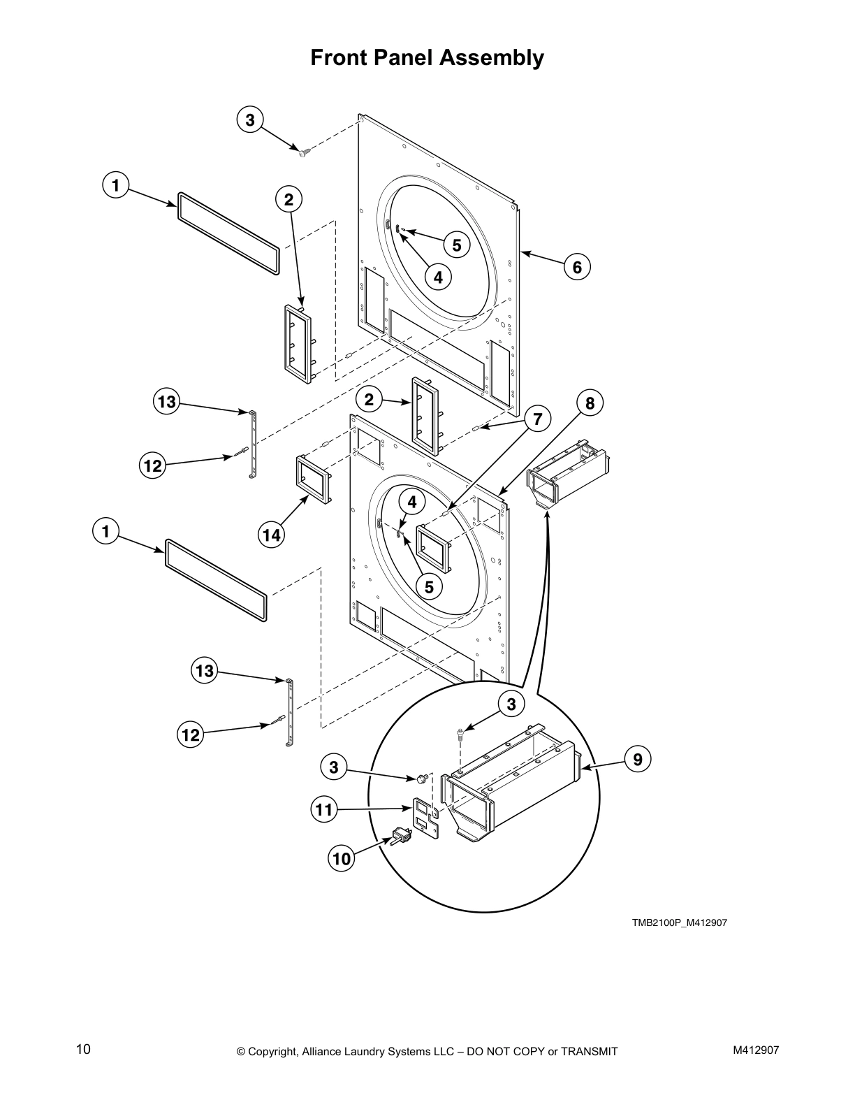 Front Panel Assembly
