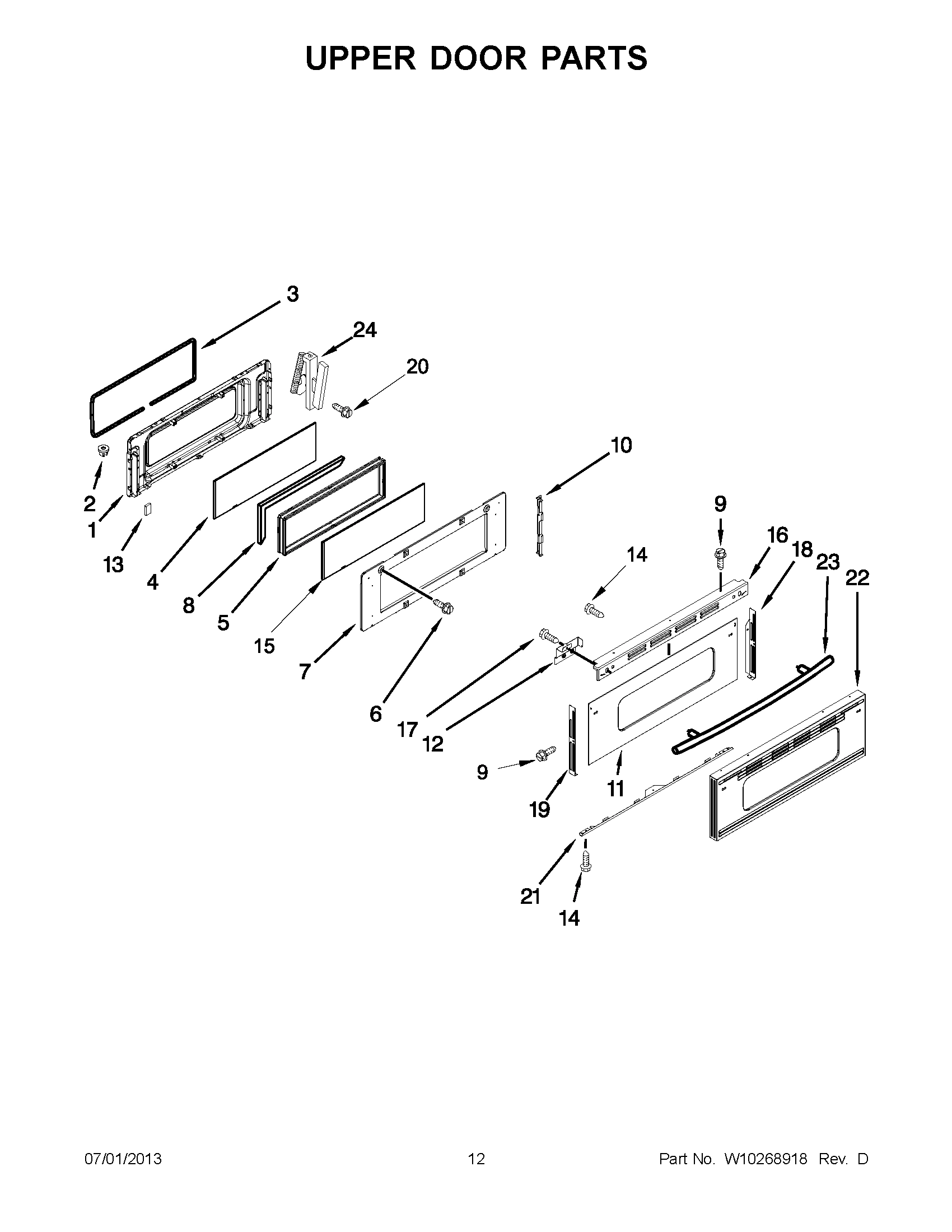 06 - UPPER DOOR PARTS