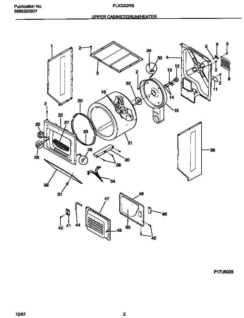 02 - UPPER CABINET/DRUM/HEATER
