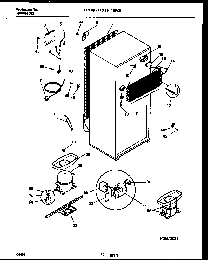 07 - SYSTEM AND AUTOMATIC DEFROST PARTS